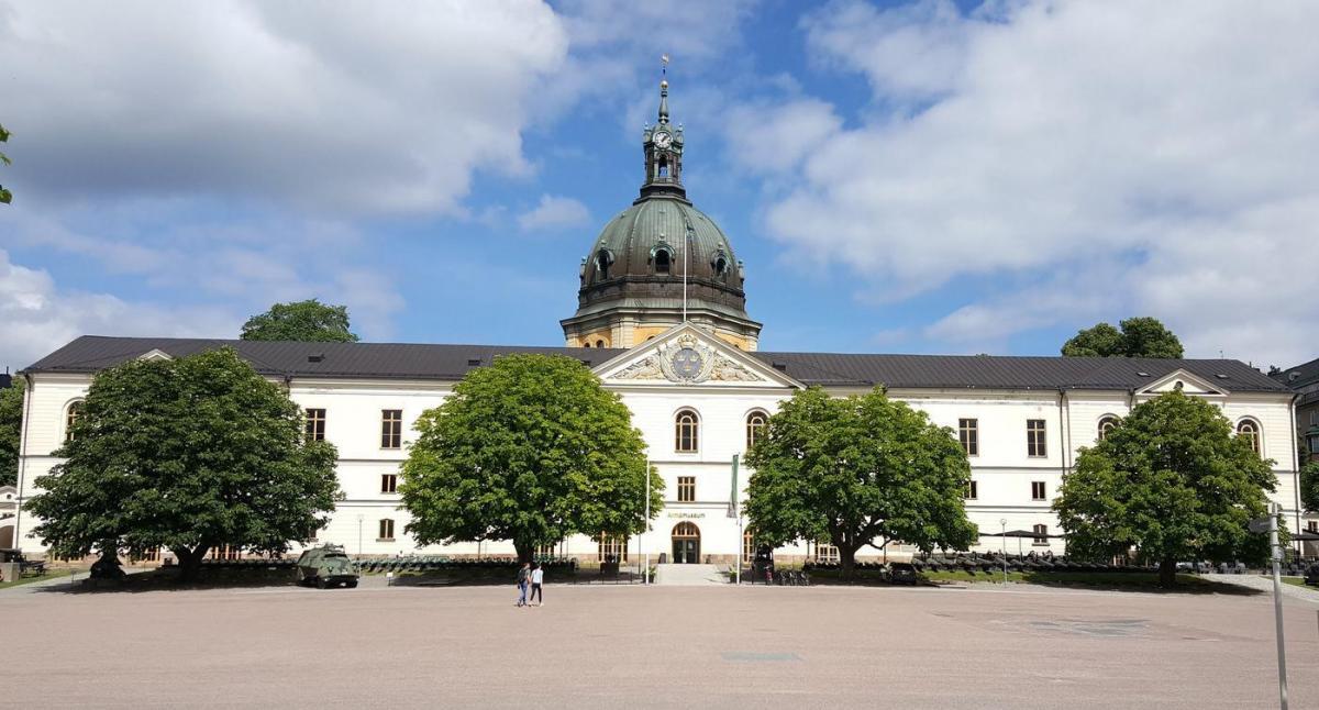 Exterior of the Army Museum, Stockholm