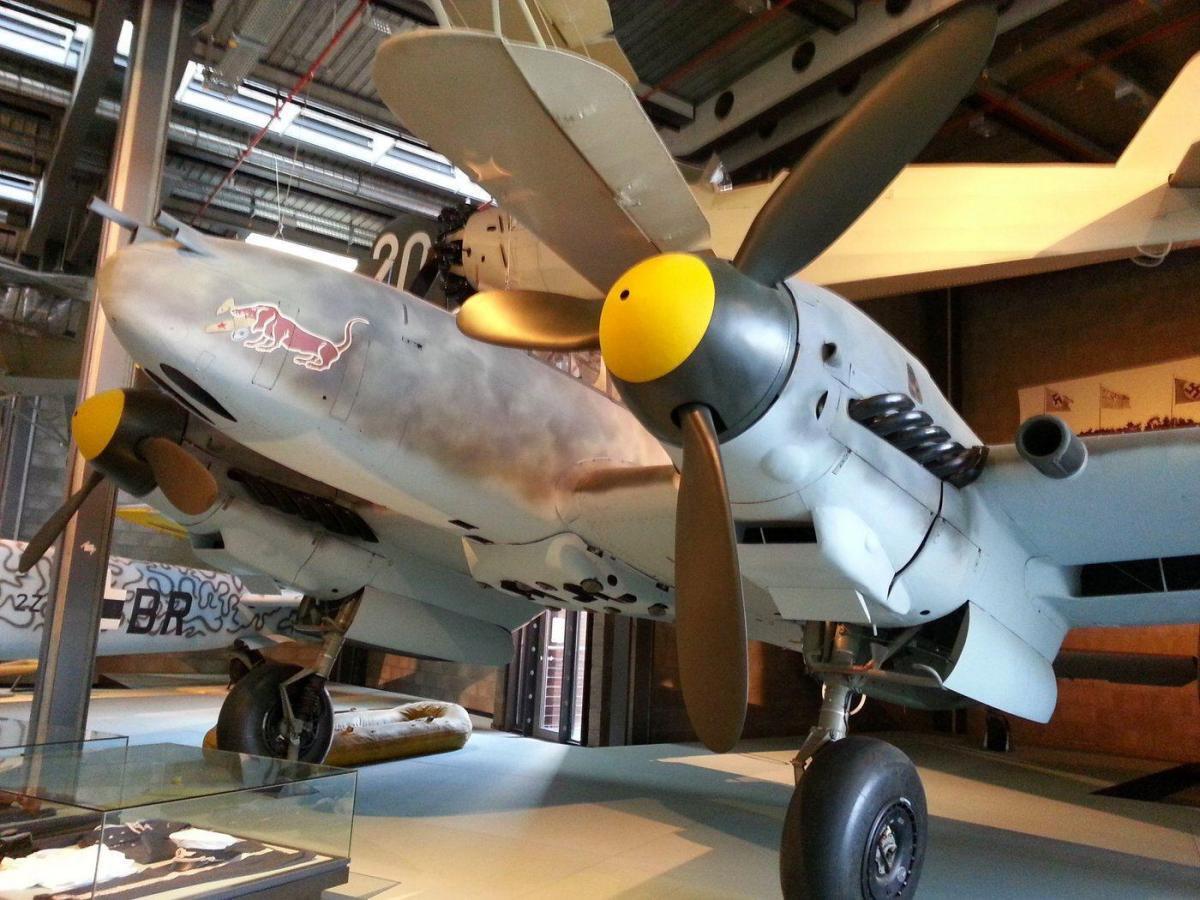 ME110 at Deutsches Technikmuseum, Berlin