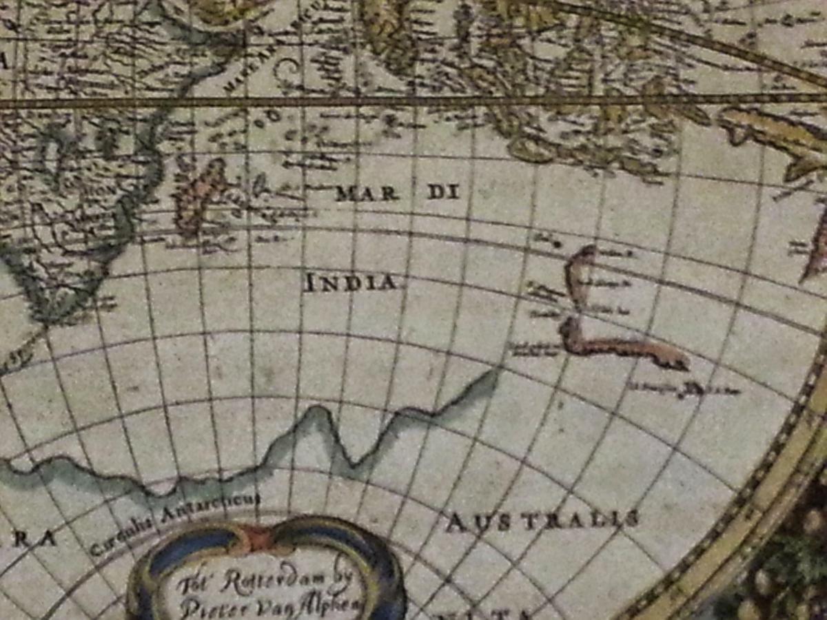 17th Century world map