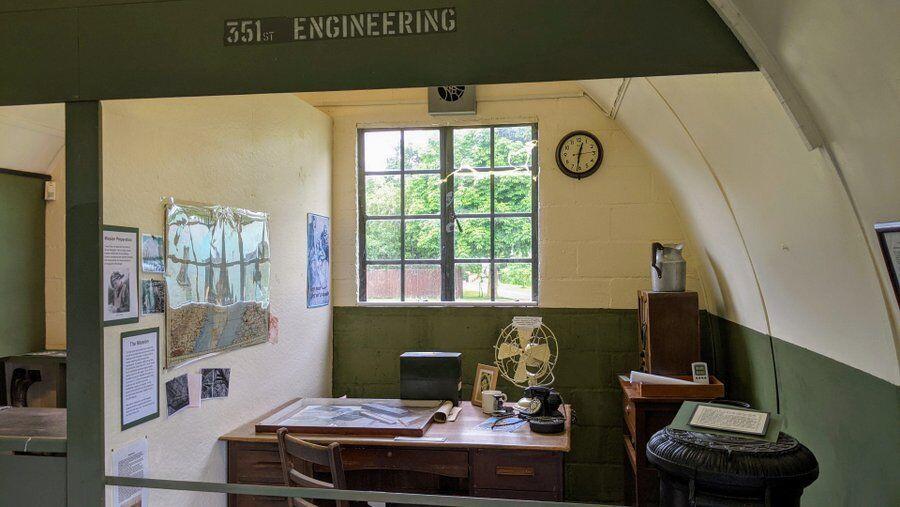 Recreation of an Engineer Officer's office