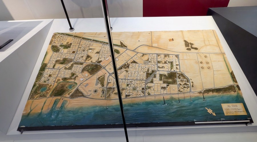 3D coloured map