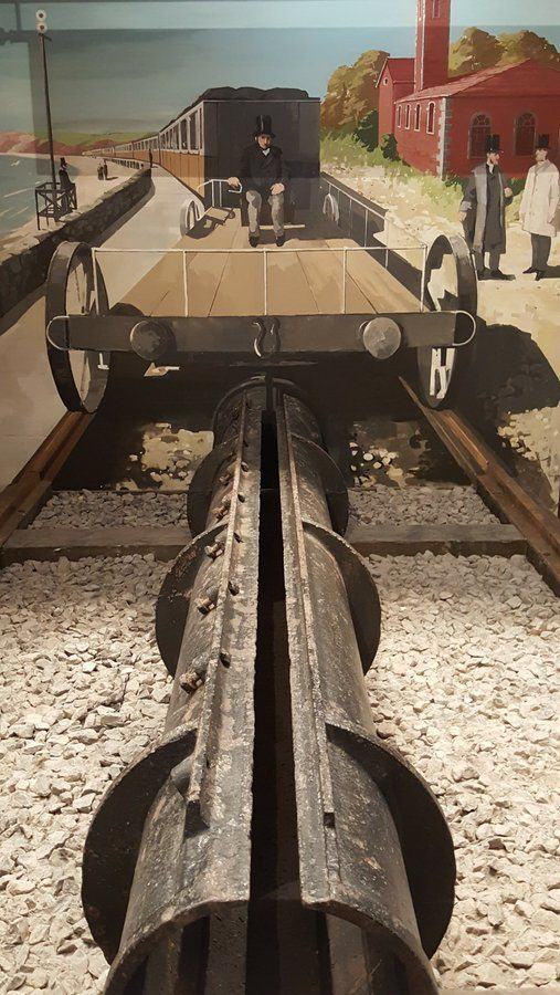 Section of tube from the Atmsopheric Railway at Being Brunel museum