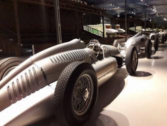 Silver Racers at the August Horch Museum in Zwickau