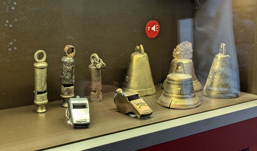 A cabinet of bells and whistles