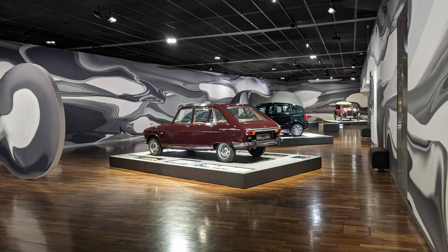 Vehicle gallery in the Zeithaus Museum
