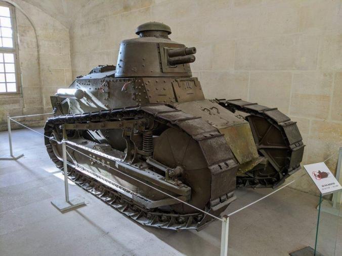 Small French tank