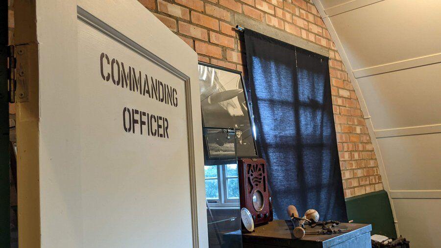 Door into the Commanding Officer's room
