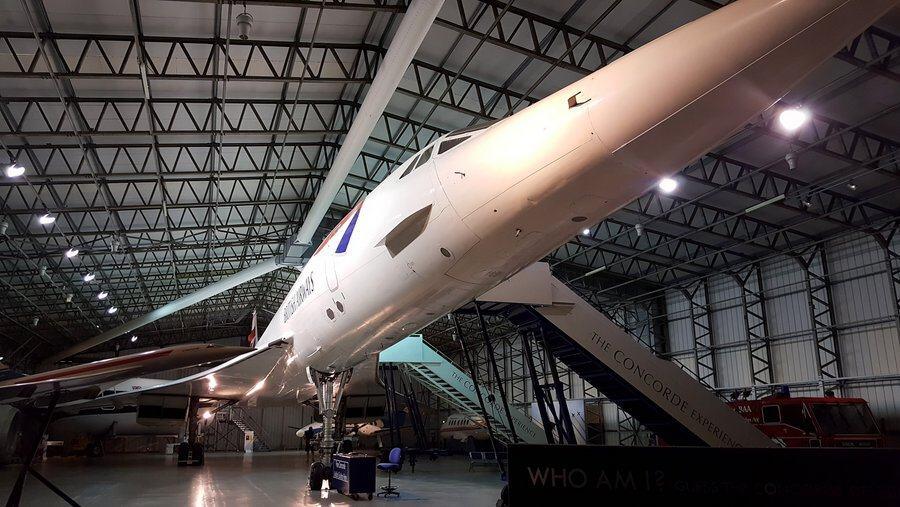 Concorde in hanger