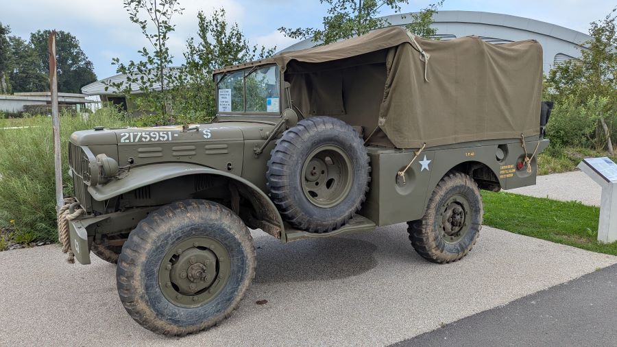 A large jeep-like vehicle