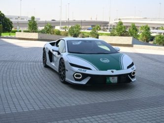 Lamborghini Temerario supercar parked on a driveway