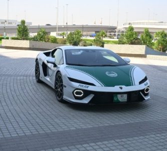 Lamborghini Temerario supercar parked on a driveway