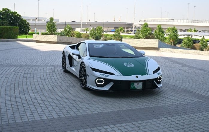 Lamborghini Temerario supercar parked on a driveway