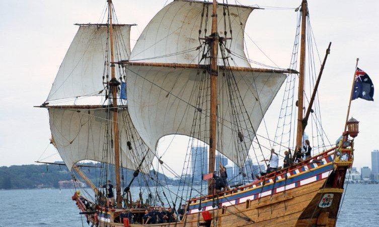 Duyfken replica ship