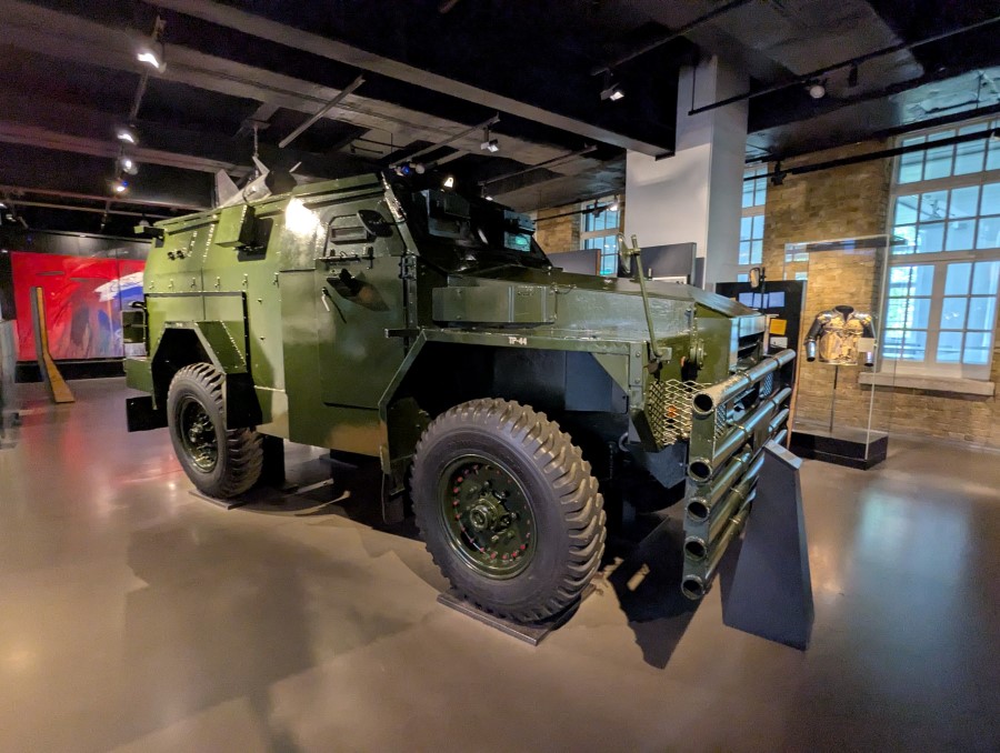 1960s green armoured vehicle