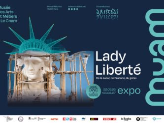 Poster for the Lady Liberté exhibition