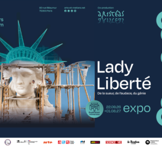 Poster for the Lady Liberté exhibition