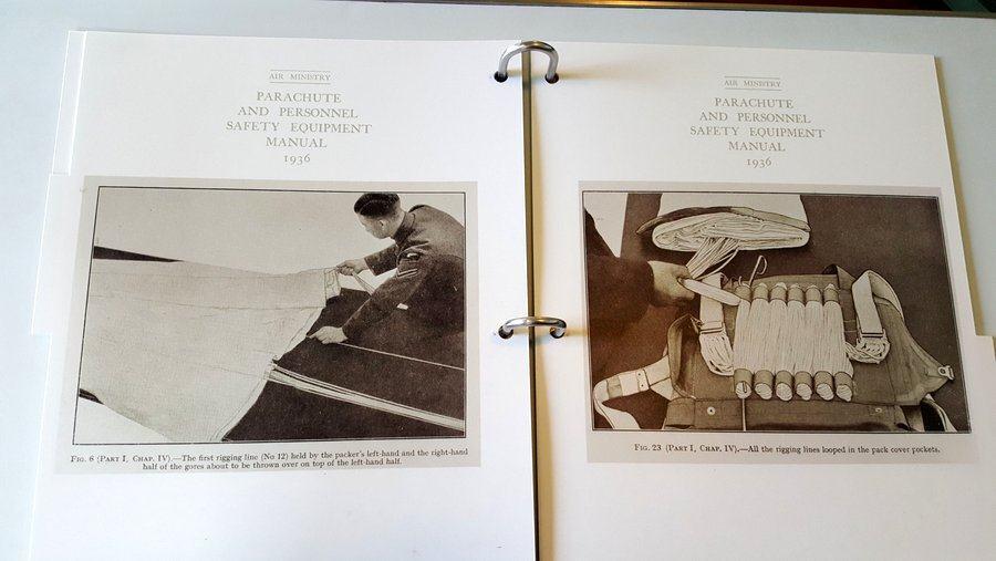 Air Ministry 1939 parachute manual
