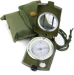A field compass and its case