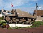 A Self-Propelled Gun, now a monument