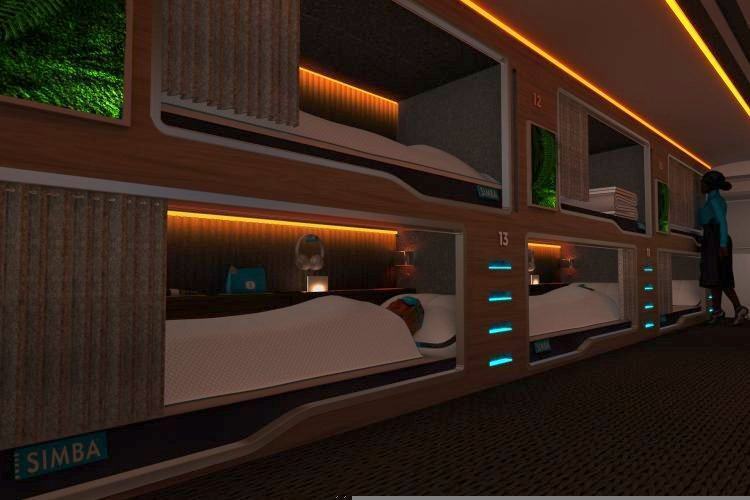 Design for Simba Snoozeliner upper deck