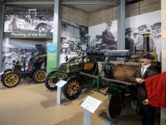 A collection of vintage cars