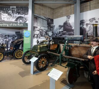 A collection of vintage cars