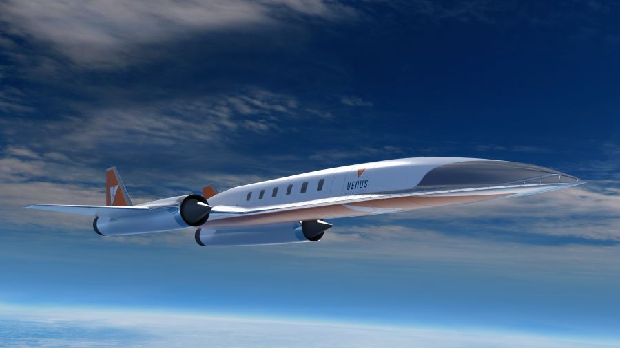 Artists rendition of the Stargazer M4 in flight