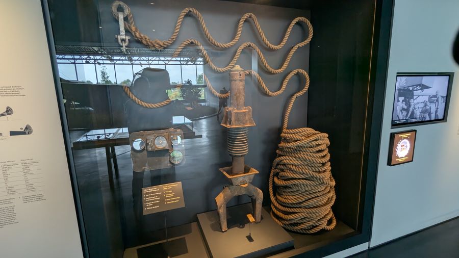 Some larger items from gliders in a glass wall cabinet